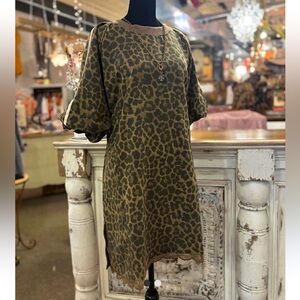 Umgee Animal Print Dress